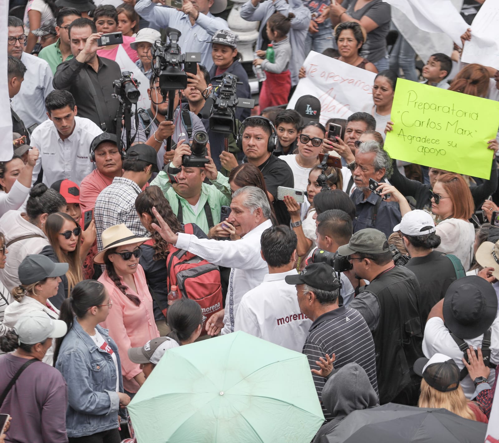 Adán Augusto López en Zacatecas
