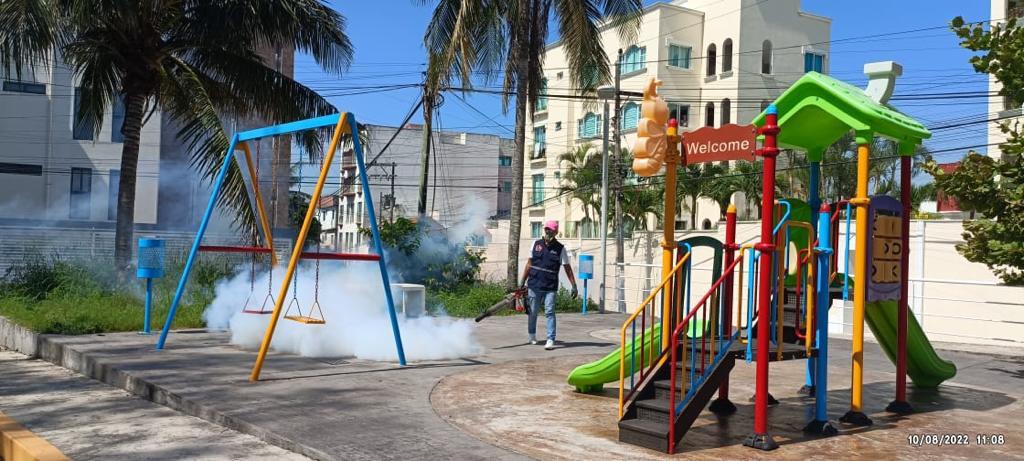Jornadas de fumigación continuarán durante toda la temporada de lluvias, afirma alcalde JM Unánue