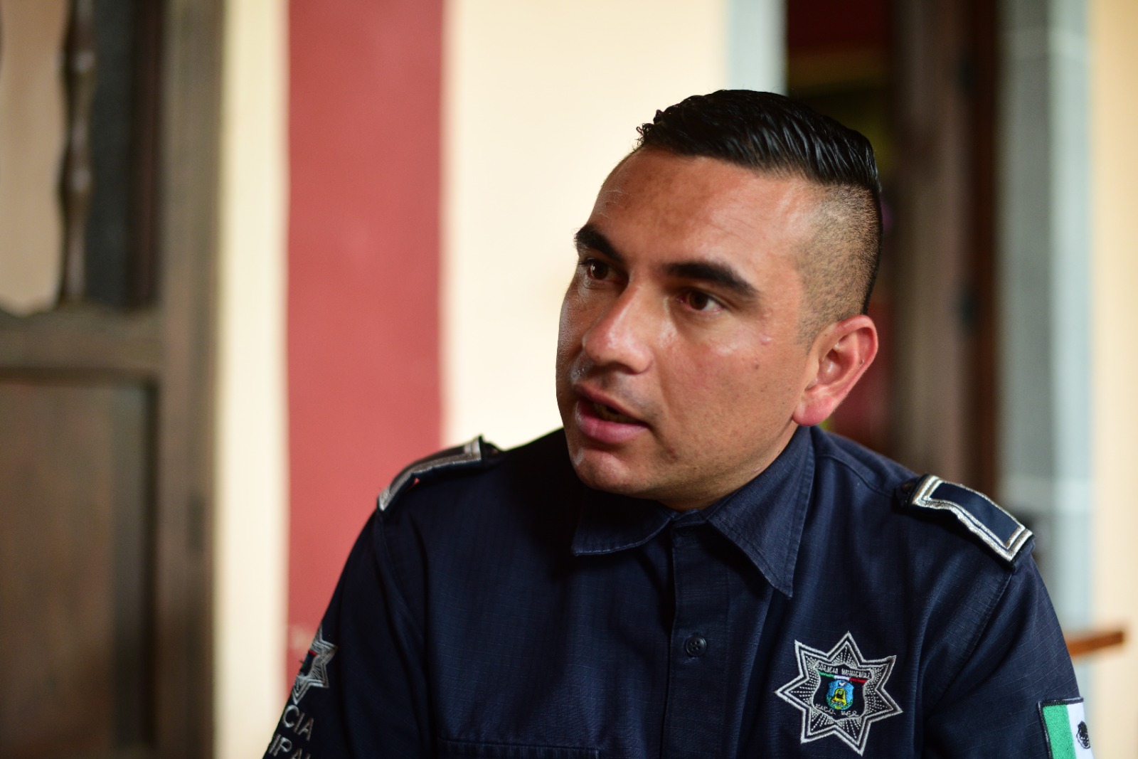 Habitantes de Xico a la espera de los nombramientos de la Policía Municipal