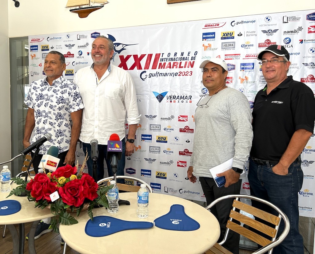 Presentan el XXII Torneo Internacional del Marlín Gulf Marine 2023