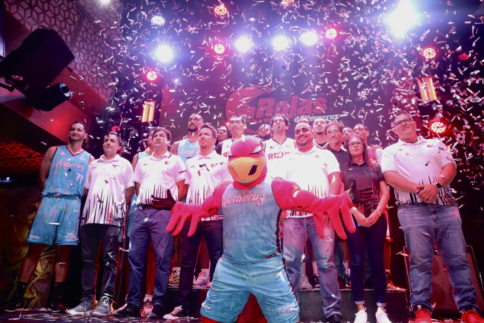 Halcones Rojos de Veracruz presenta oficialmente a su equipo para la Temporada 2023