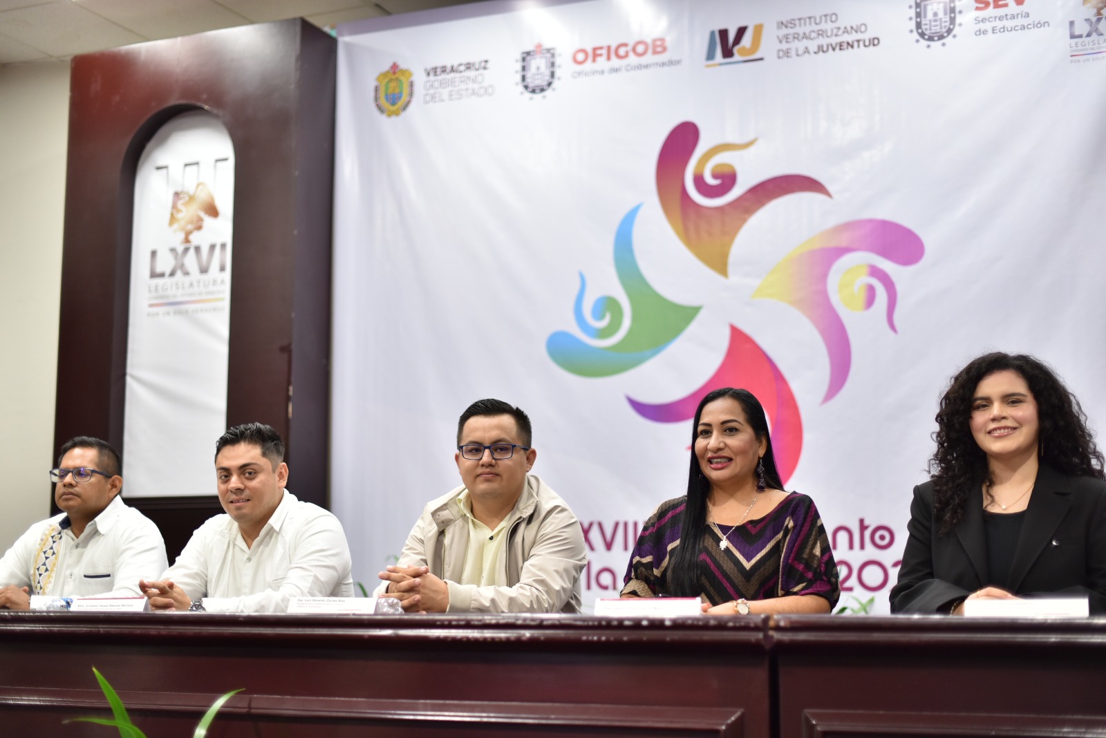 En el Congreso dan inicio actividades del XVIII Parlamento de la Juventud