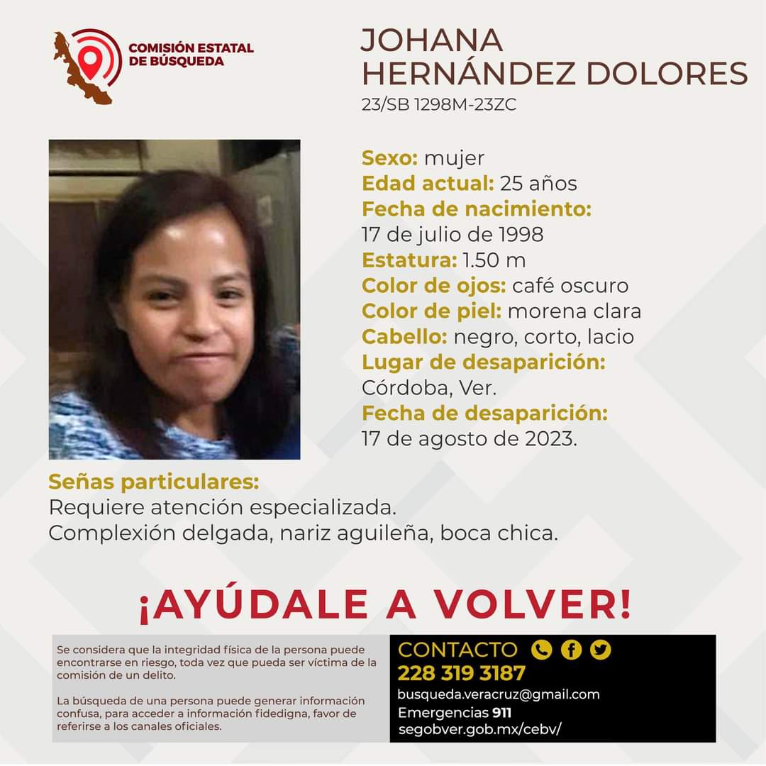 Reportan desaparición de cuatro personas en las Altas Montañas