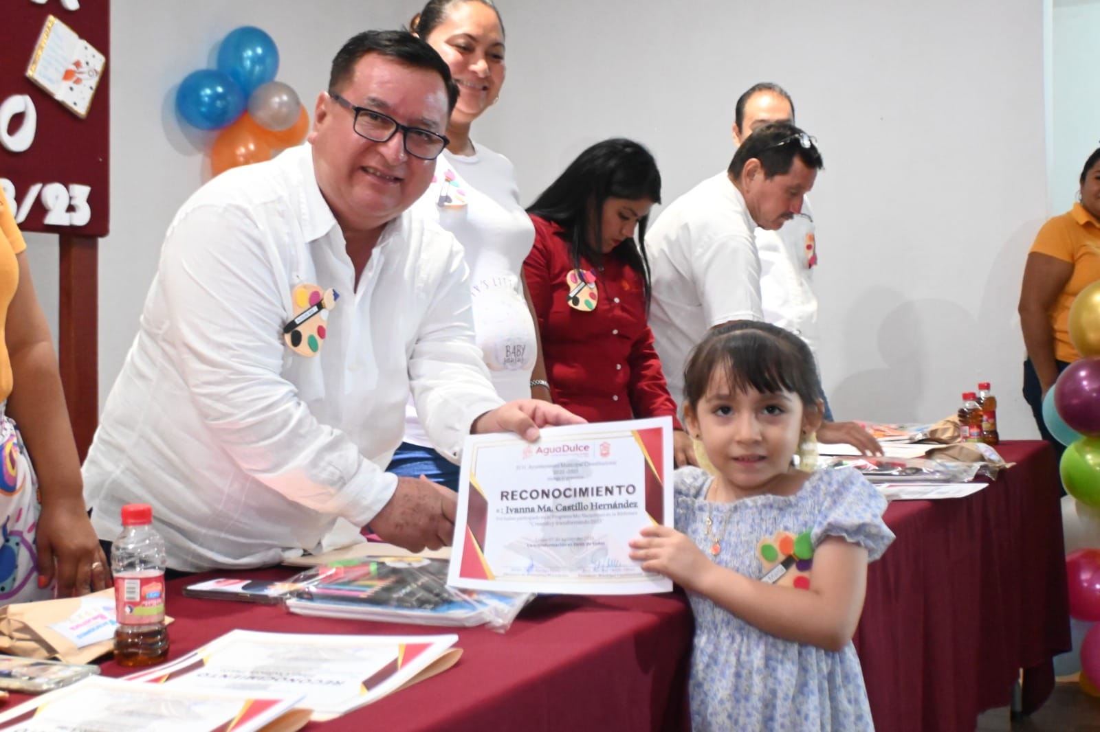 Clausura el alcalde Noé Castillo  «Mis vacaciones en la biblioteca»