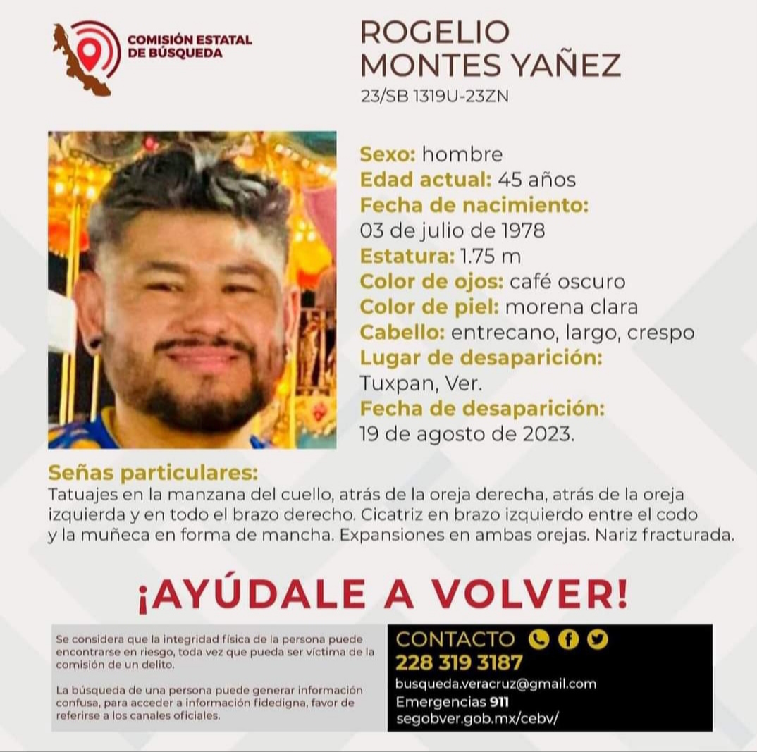 Localizan con vida al integrante del Grupo Palomo tras desaparecer en Tuxpan