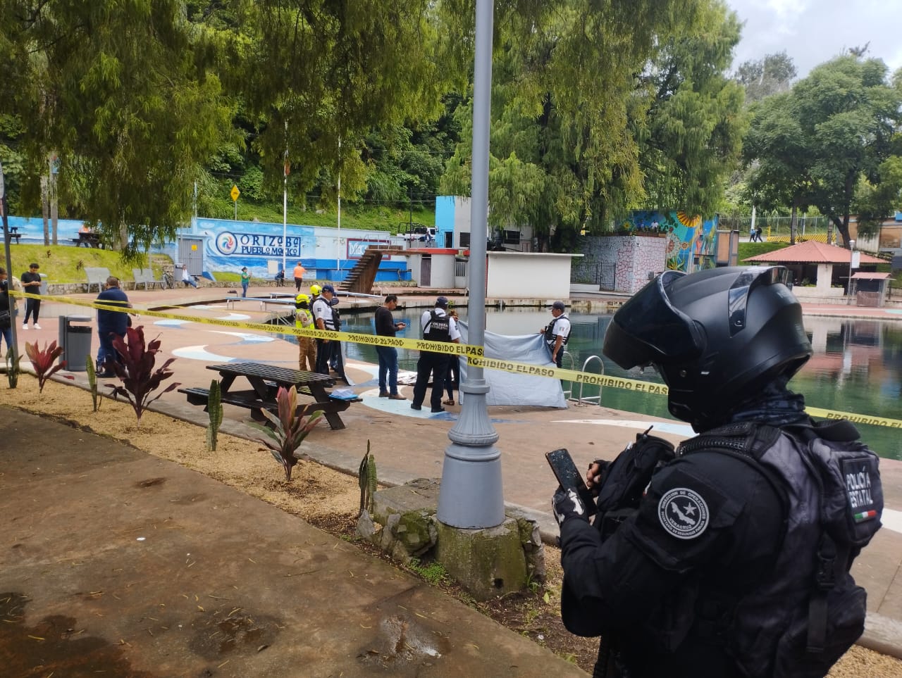 Turista de la Ciudad de México muere ahogado en el balneario Ojo de Agua de Orizaba