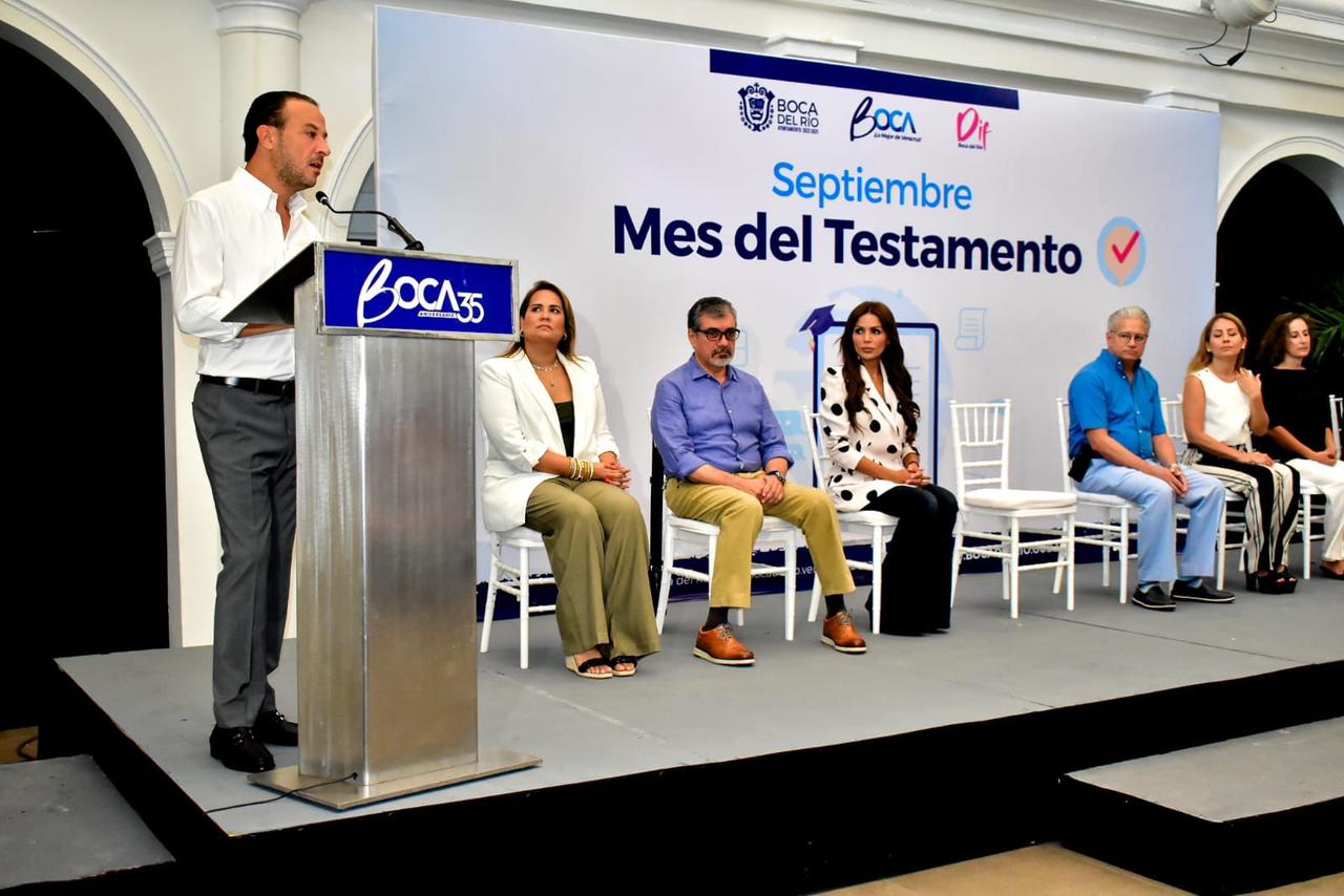 Presenta Alcalde JM Unánue la campaña “Septiembre mes del Testamento”