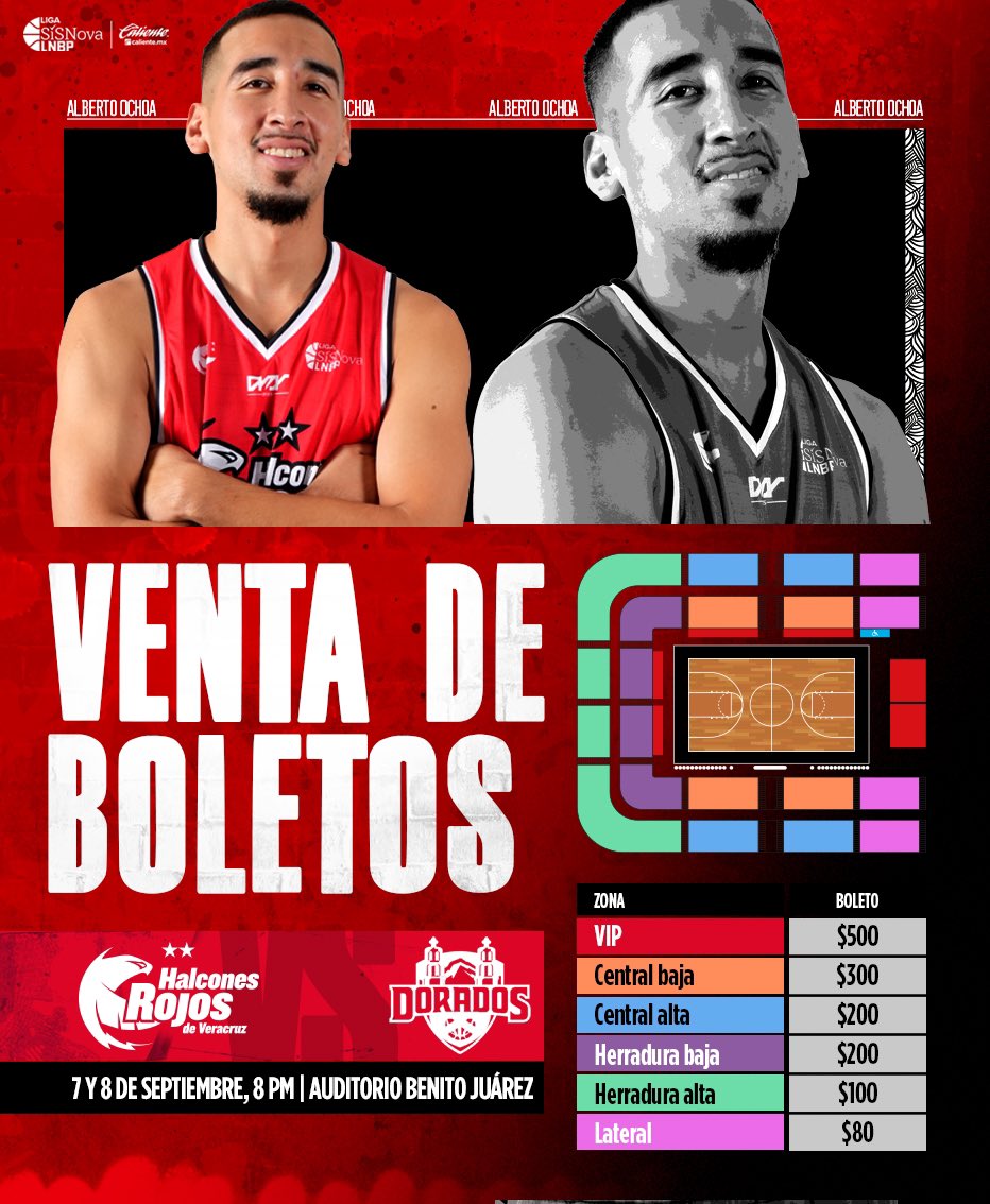 INicia venta de boletos para serie Halcones Rojos vs Dorados
