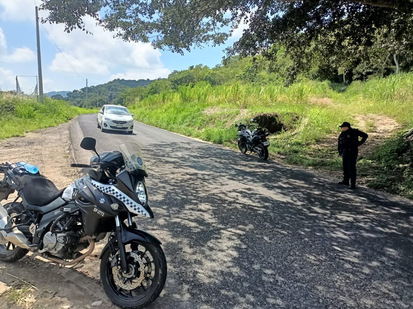 Localizan hombre asesinado a balazos entre Xalapa y Alto Lucero