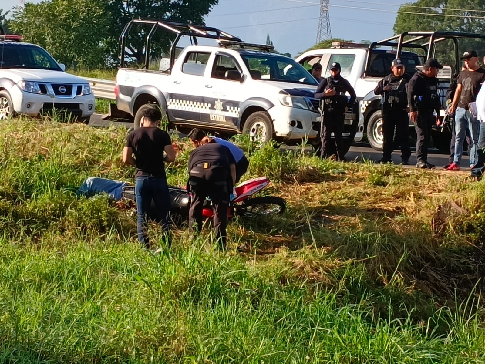 Pierden la vida dos jóvenes motociclistas en la autopista Córdoba-Veracruz