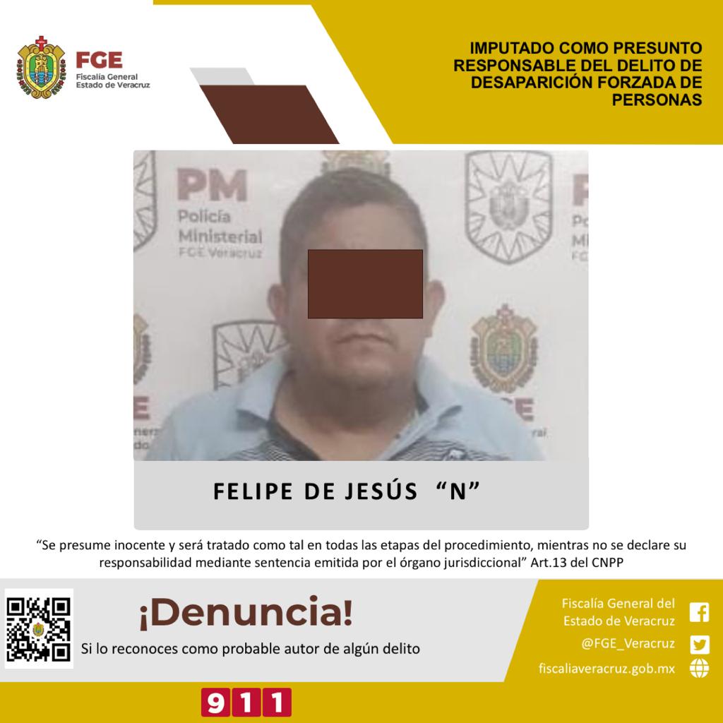 Imputan a ex policía por el delito de desaparición forzada de personas