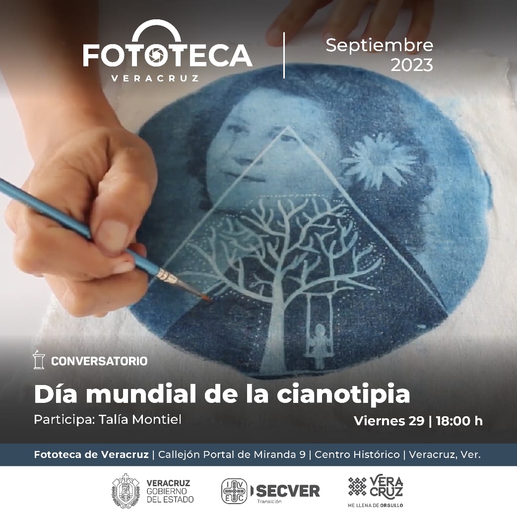 Realiza IVEC conversatorio en torno al Día Mundial de la Cianotipia