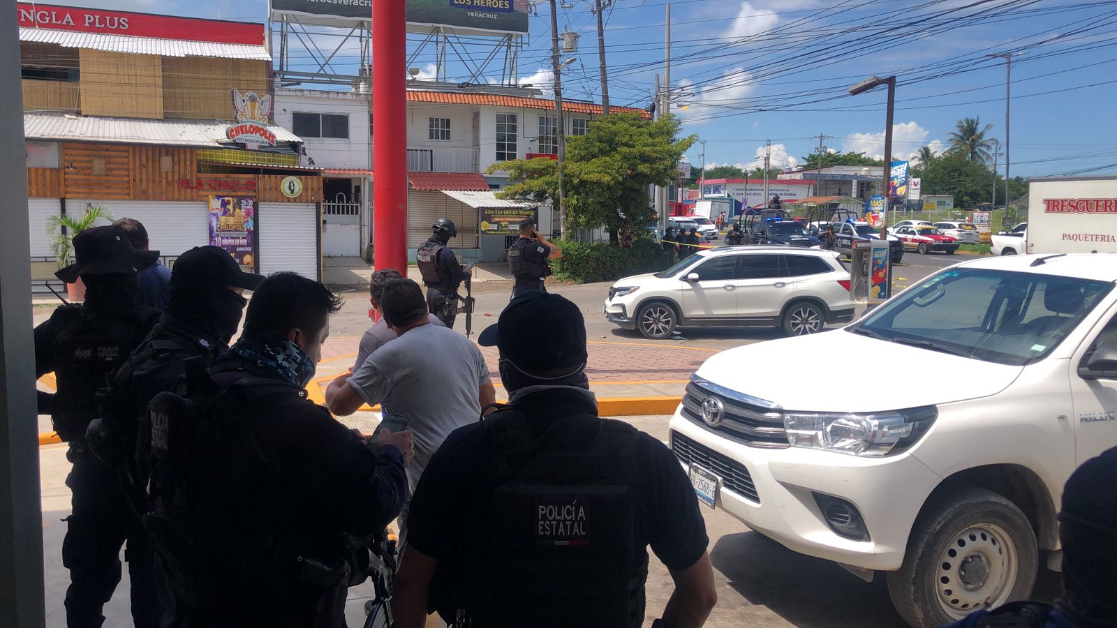 Balacera en la colonia Progreso de Veracruz genera movilización policiaca