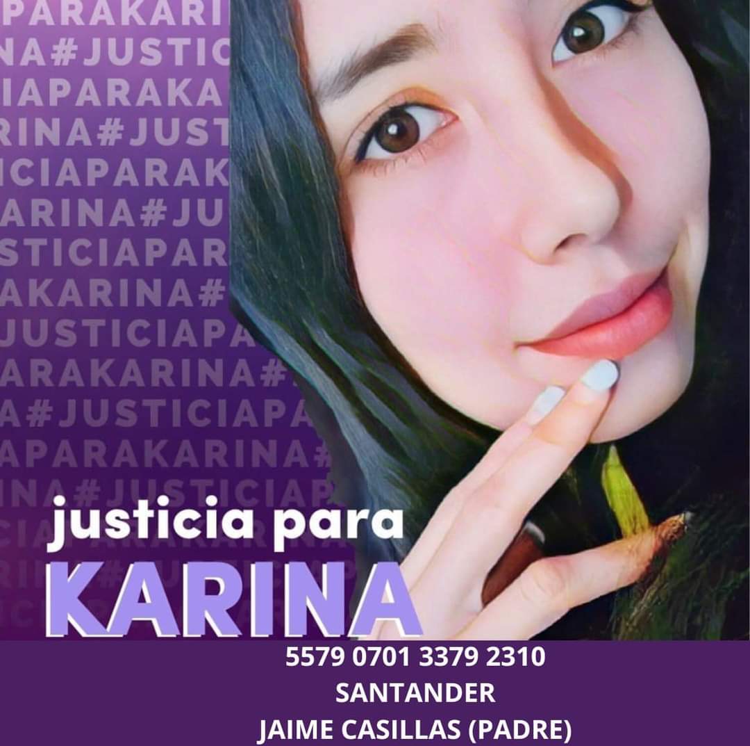 Brujas del Mar advierte que presunto feminicida de la joven Karina podría obtener su libertad