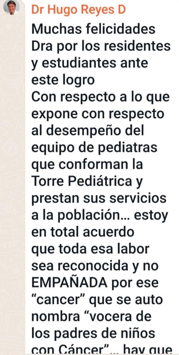 Cataloga director del HAEV como “cáncer” al movimiento de papás de niños de la Torre Pediátrica de Veracruz
