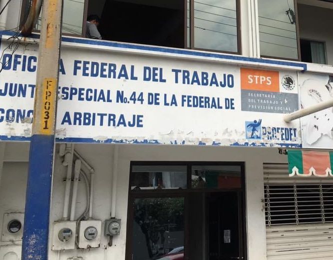 Desaparece la Junta Especial N. 44 de la Federal de Conciliación y Arbitraje en Poza Rica