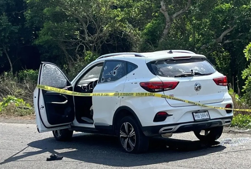Balacera en carretera Paso del Toro-Medellín, aseguran 3 vehículos
