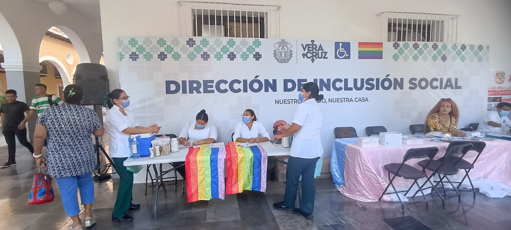 Practican pruebas para detectar el VIH en Veracruz en el Día Mundial de la Lucha contra el virus