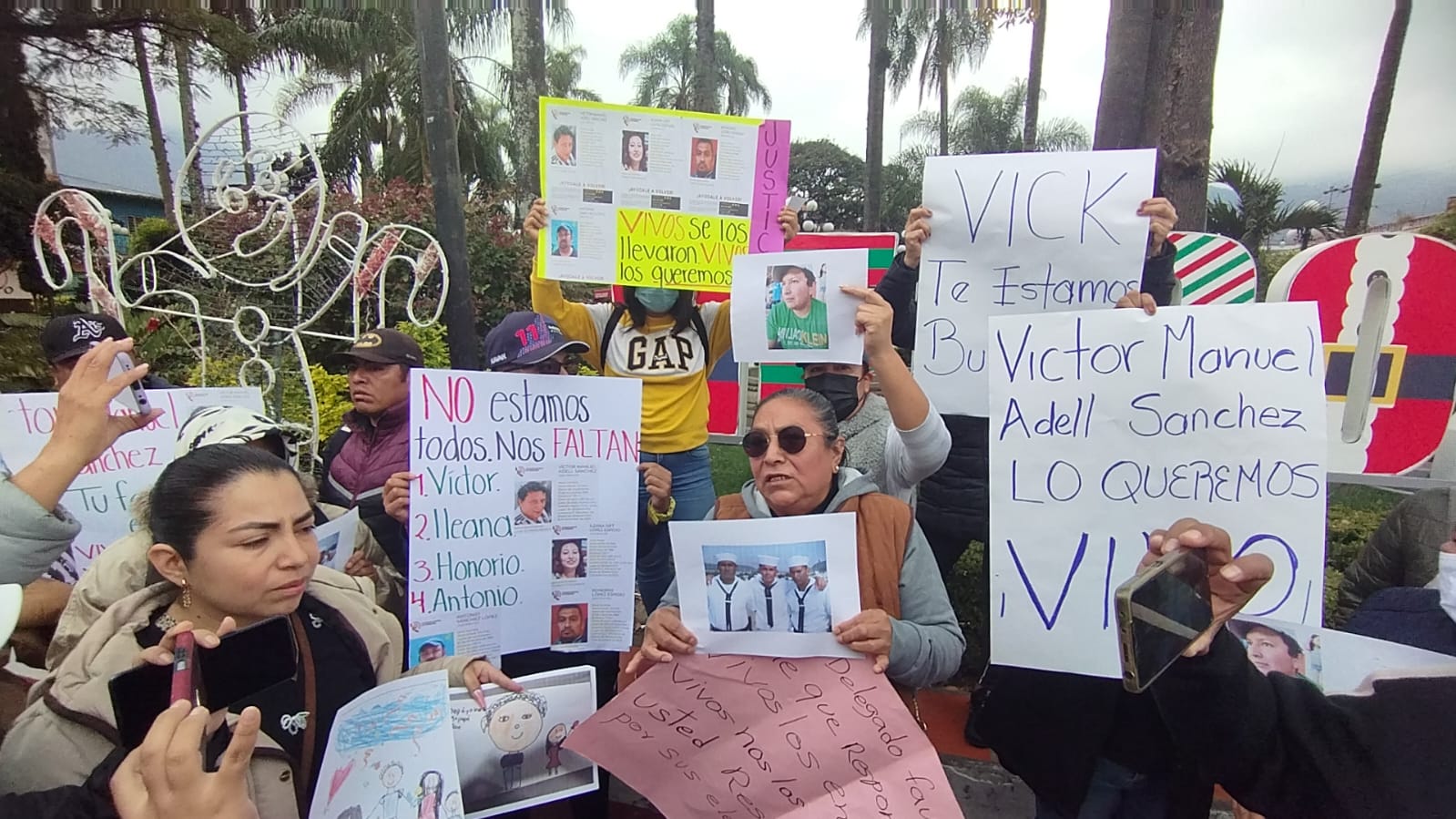 Alcalde debe responder por oficiales de tránsito, exigen familiares de 4 desaparecidos en Mendoza