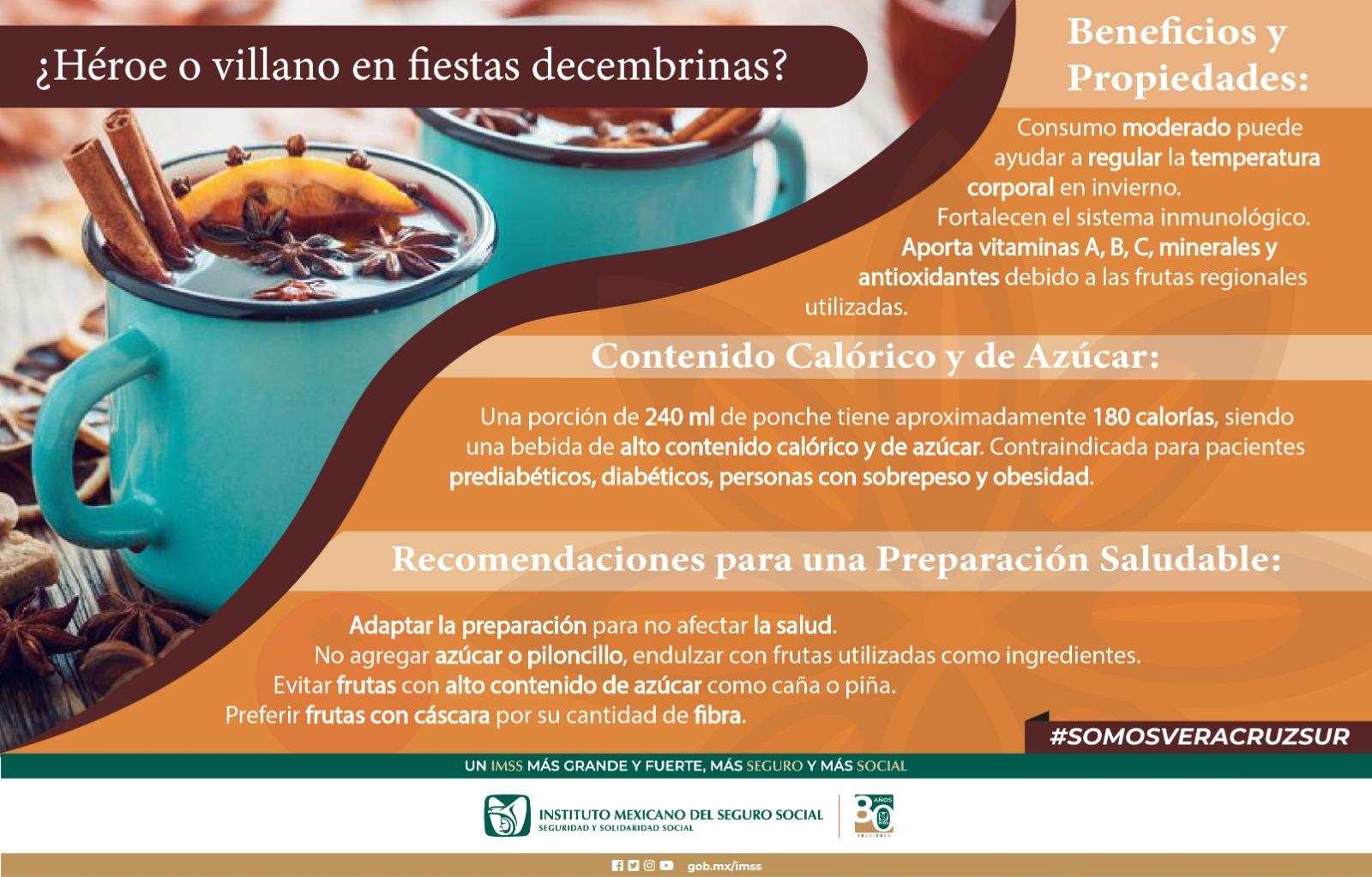 Ponche, ¿héroe o villano en fiestas decembrinas?