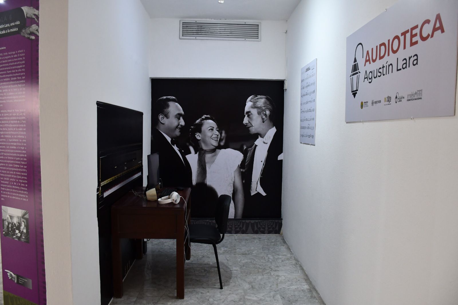 Invita IVEC a conocer el acervo de la Audioteca Agustín Lara