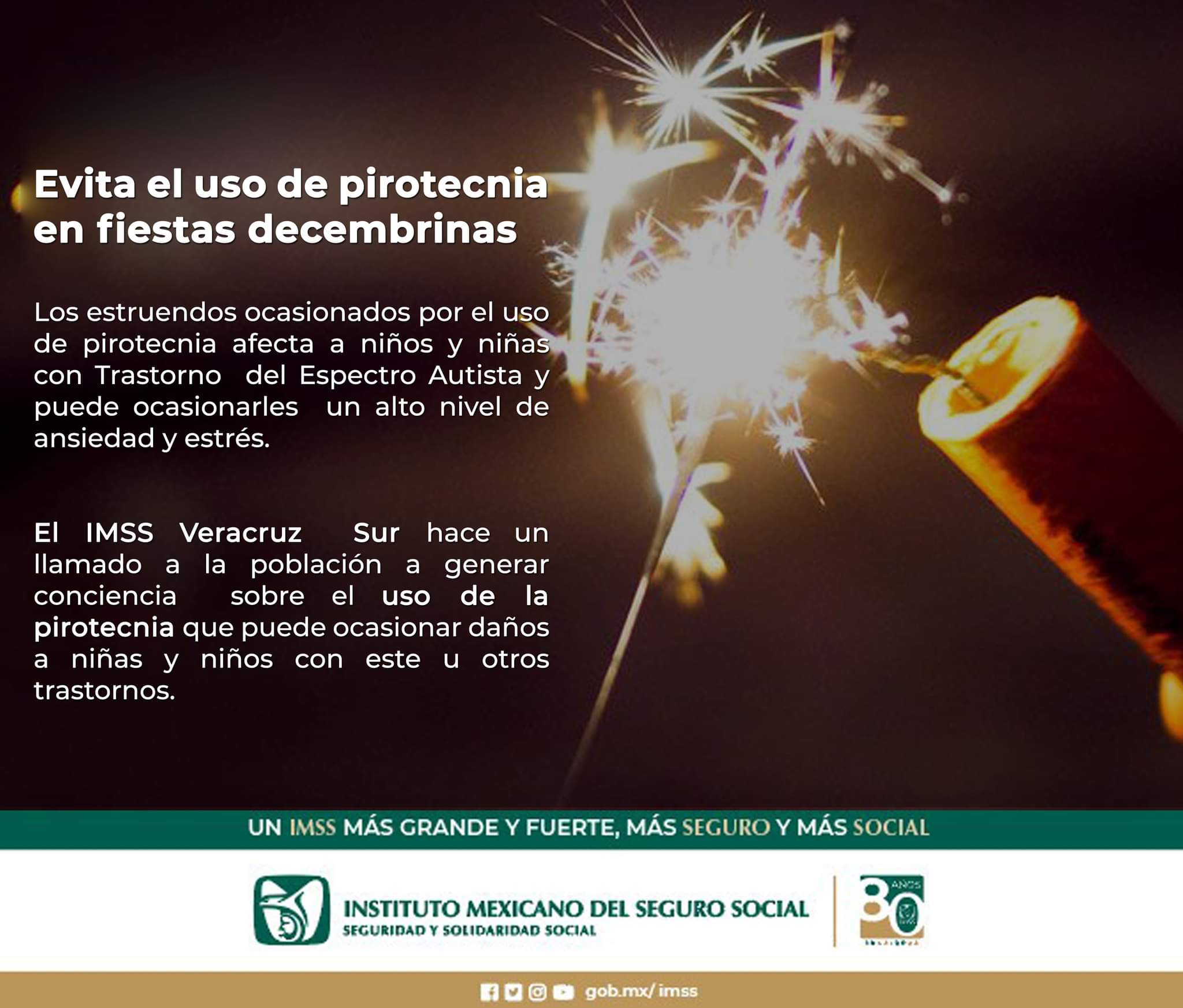 Pirotecnia puede ocasionar ansiedad y estrés en niños y niñas con Trastorno del Espectro Autista