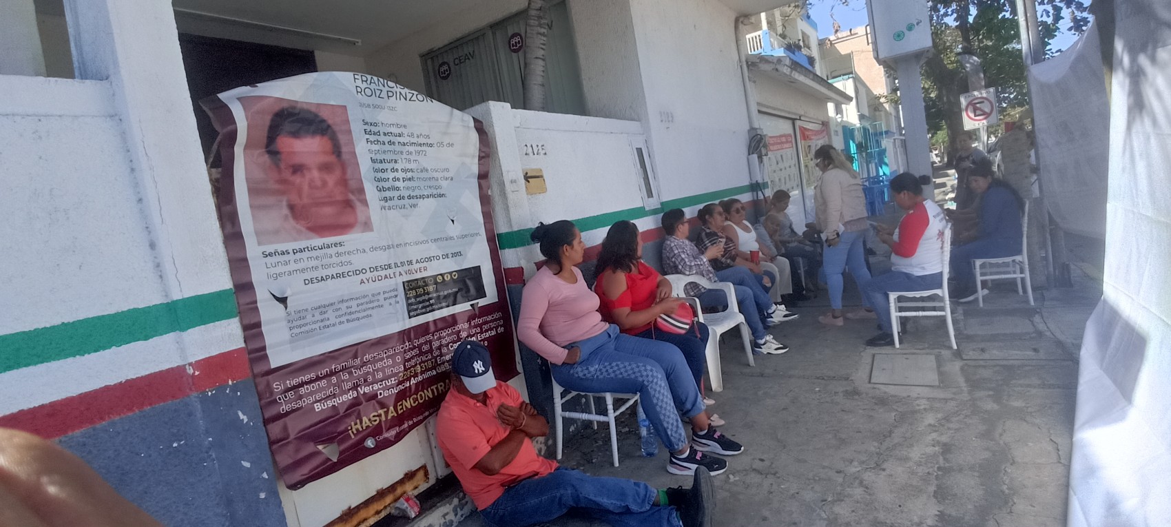 Colectivos protestan contra el Gobierno Federal por reducción del número de desaparecidos
