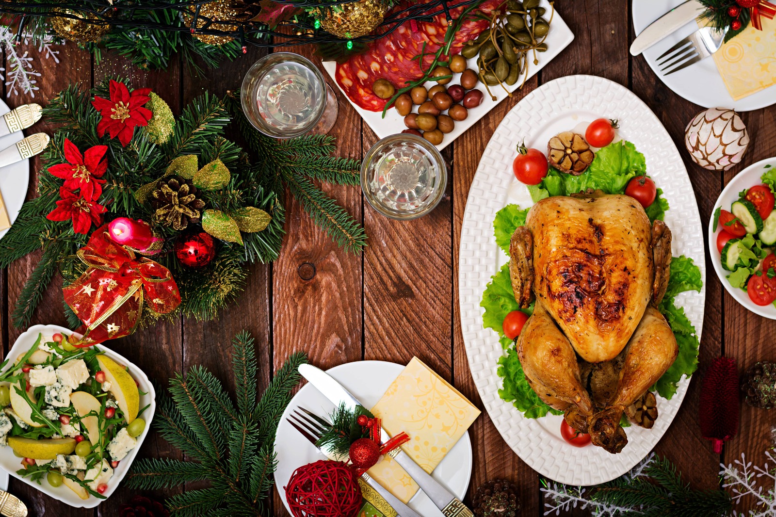 Cuida las porciones de alimentos en estas festividades decembrinas