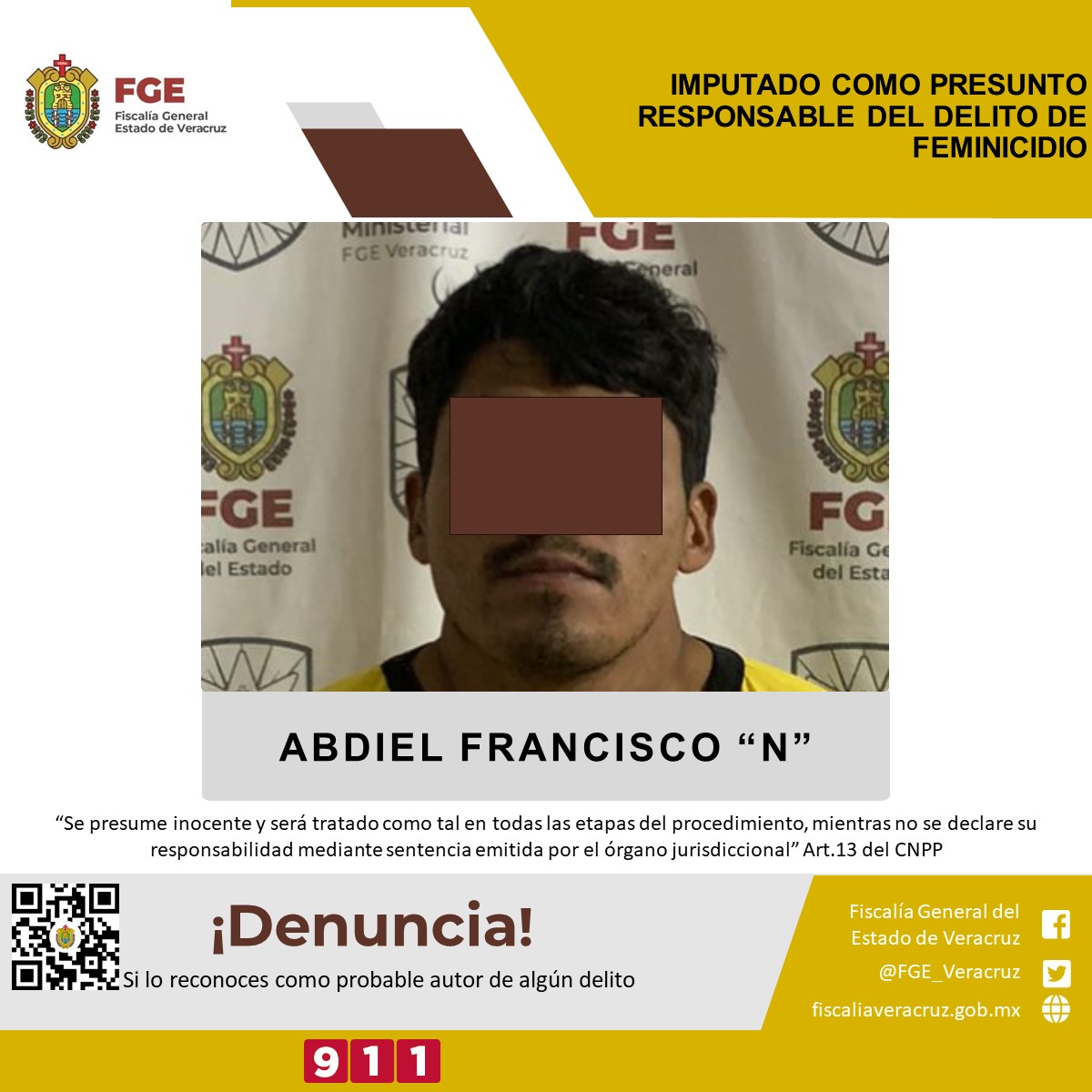 Detienen y dan 2 años de prisión a Abdiel N, quien asesinó a su madre en navidad
