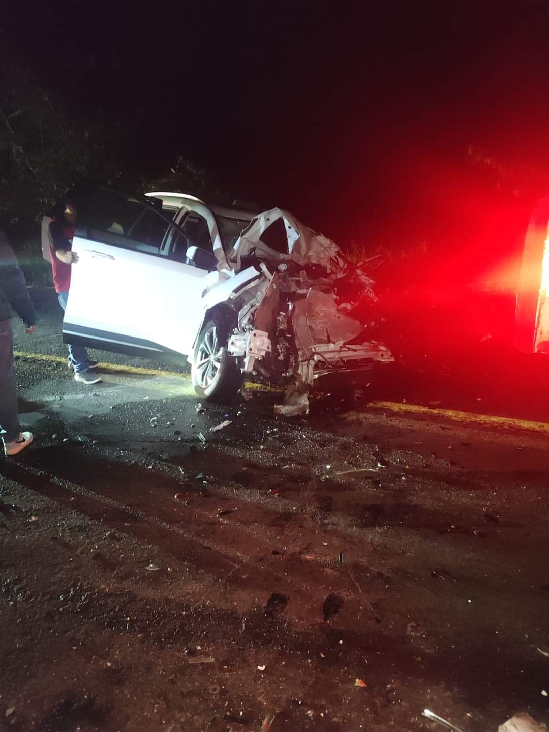 Accidente en Tierra Blanca deja una mujer fallecida y cinco lesionados