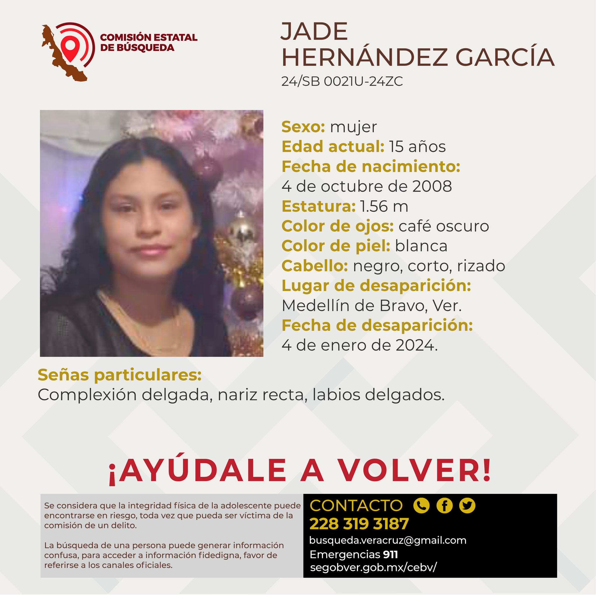 Se busca a veracruzanos reportados desaparecidos