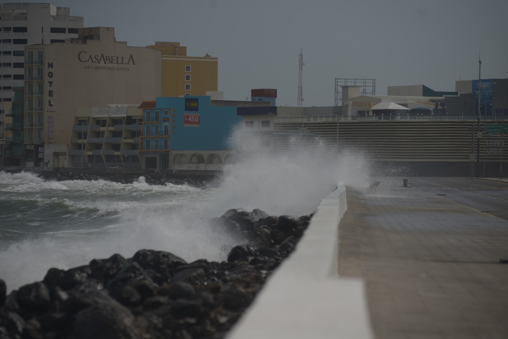 Frente Frío 30 activa alerta permanente en Boca del Río