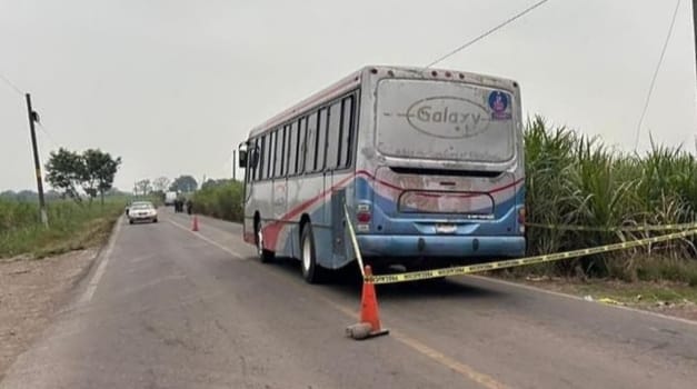 Asaltan autobús y asesinan al chofer de la ruta Córdoba-Tierra Blanca