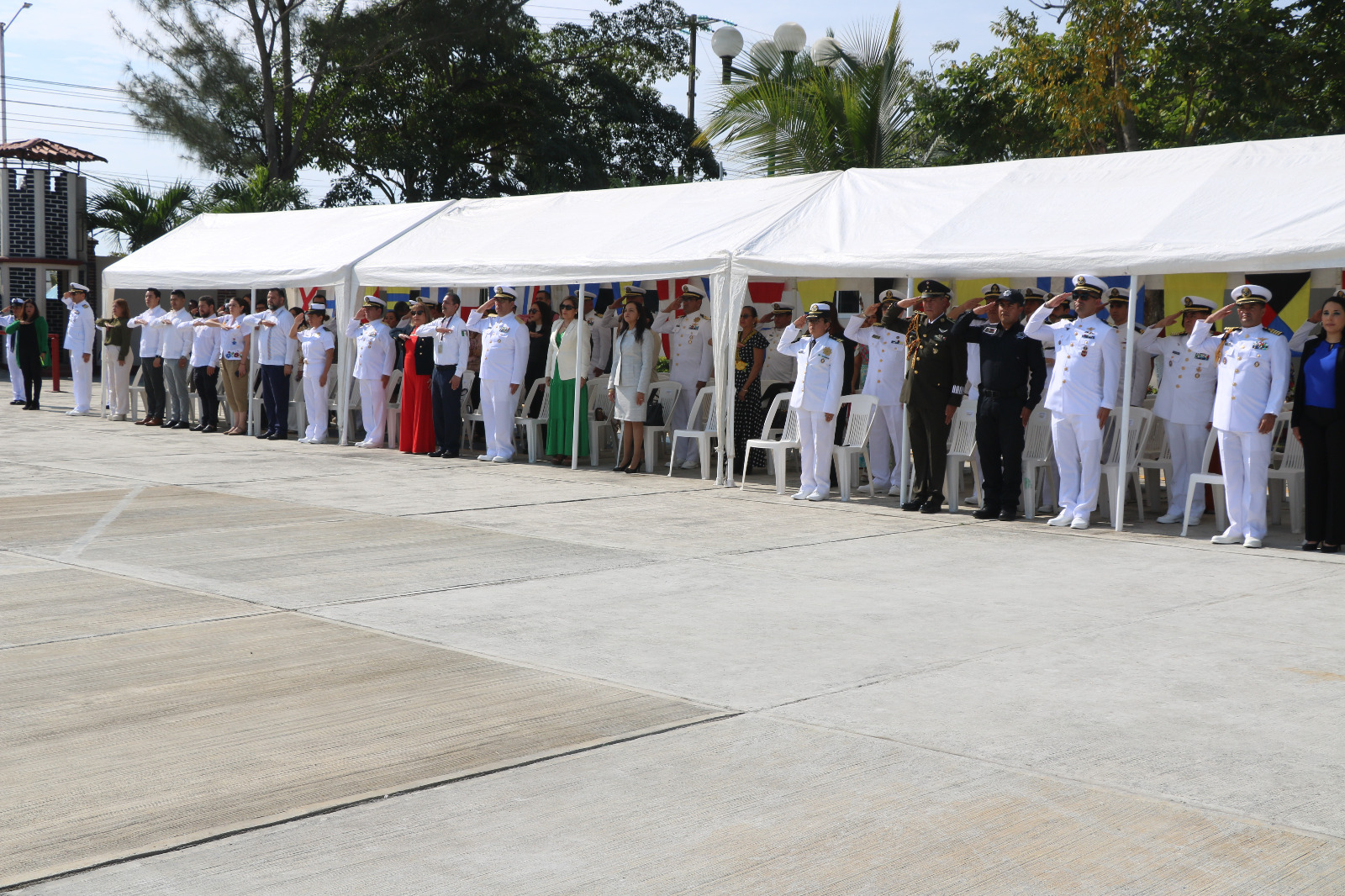 Realizan cambio de Mando de Armas en la Quinta Zona Naval con sede en Tuxpan