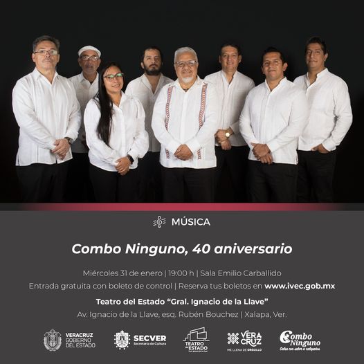 Estás invitado a celebrar el 40 aniversario de Combo Ninguno