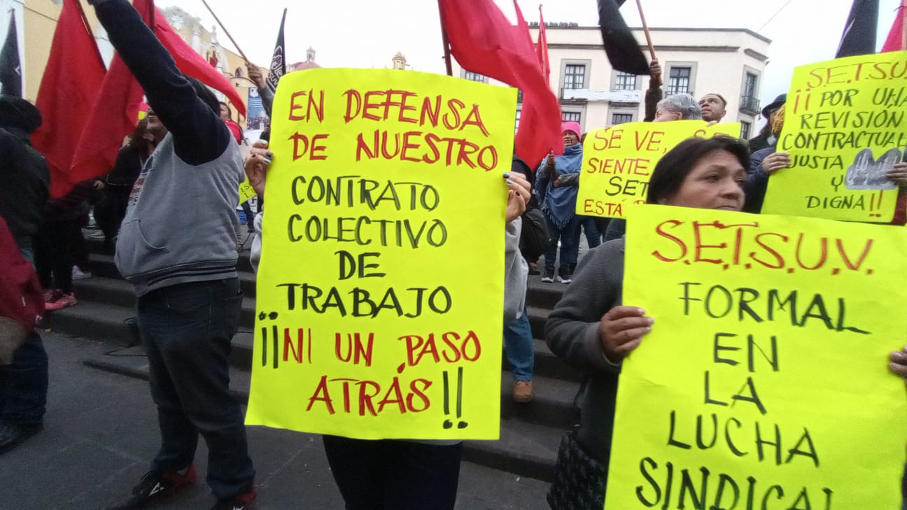 Sindicato de trabajadores de la UV pide aumento del 20% al salario