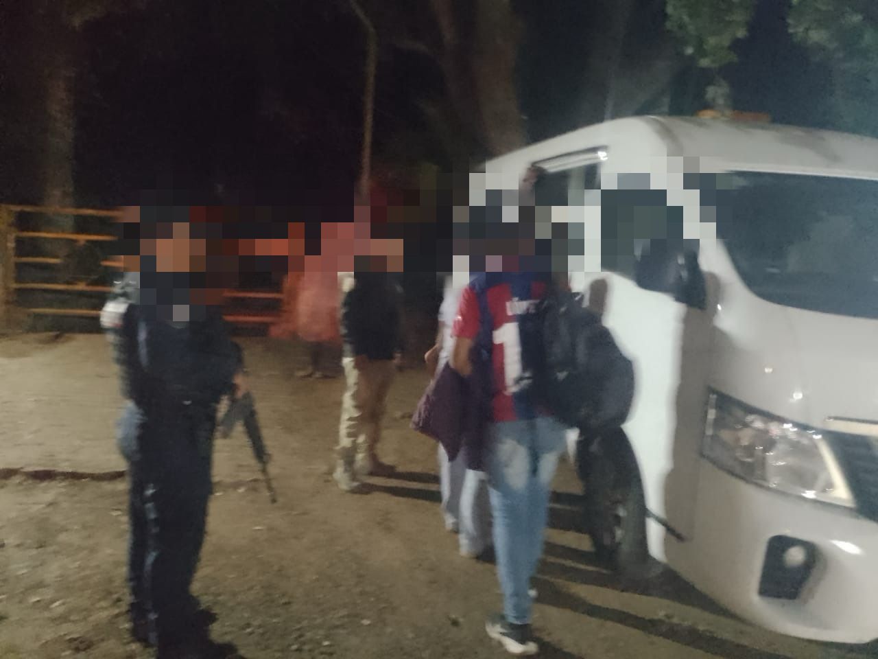 INM asegura a 147 migrantes en municipios de la zona centro