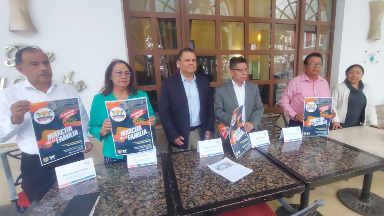 Convocan a marcha a favor de la familia y de los valores en Veracruz este 14 de febrero
