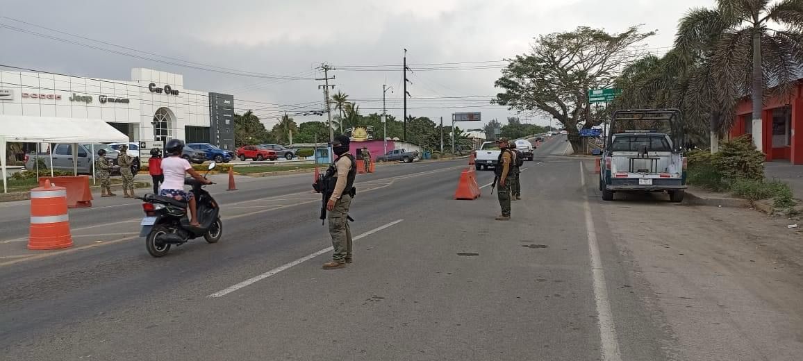 Por tierra y aire se mantiene refuerzo de la seguridad en la zona norte