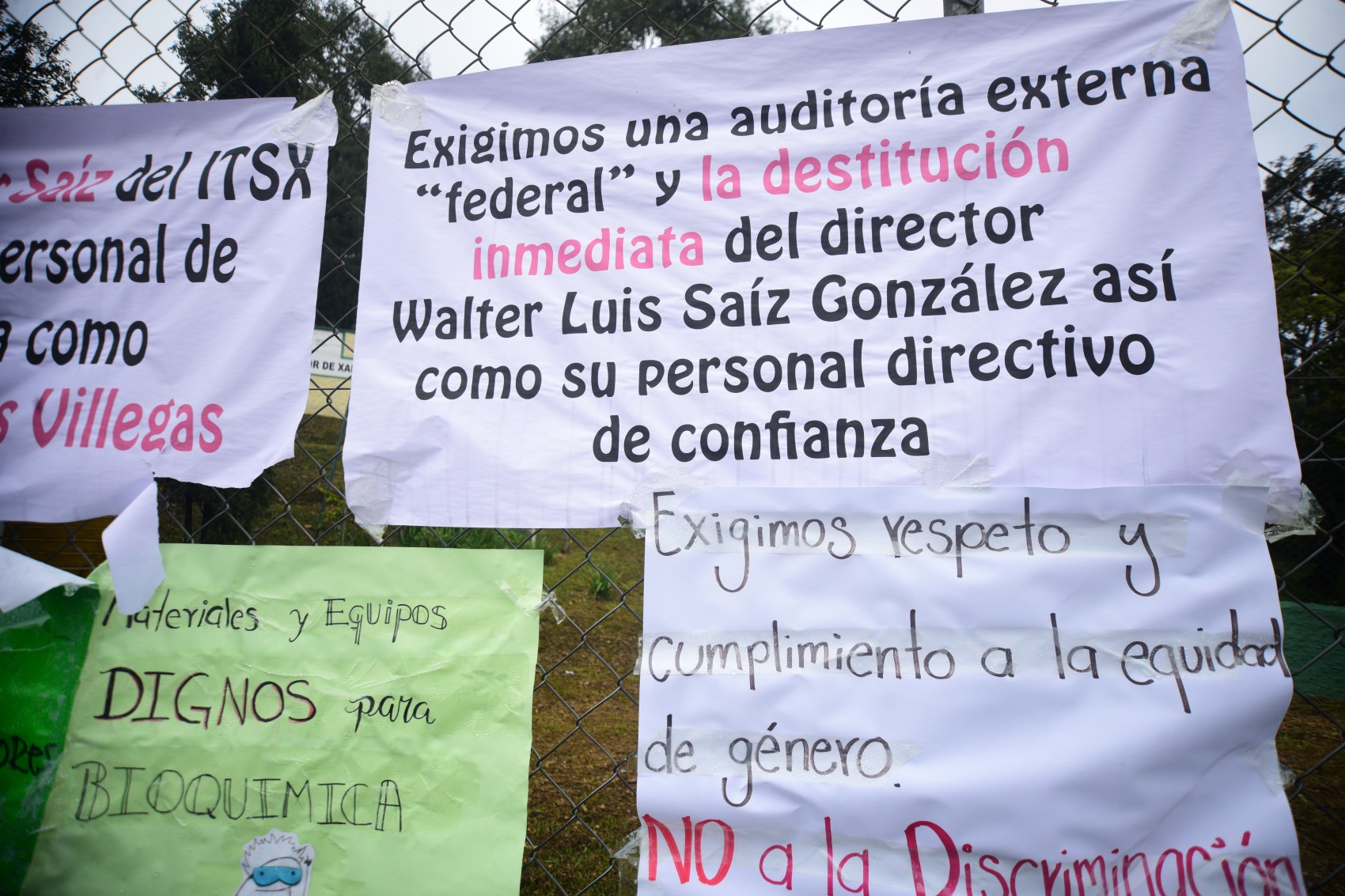 Tecnológico de Xalapa cumple cuatro días tomado en demanda de la destitución del director