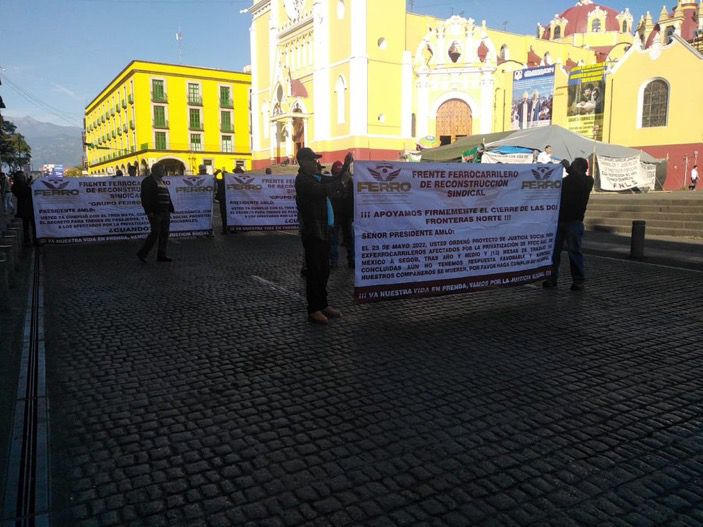 AMLO apiádate y cumple tu promesa de pago de jubilaciones, demandan ferrocarrileros