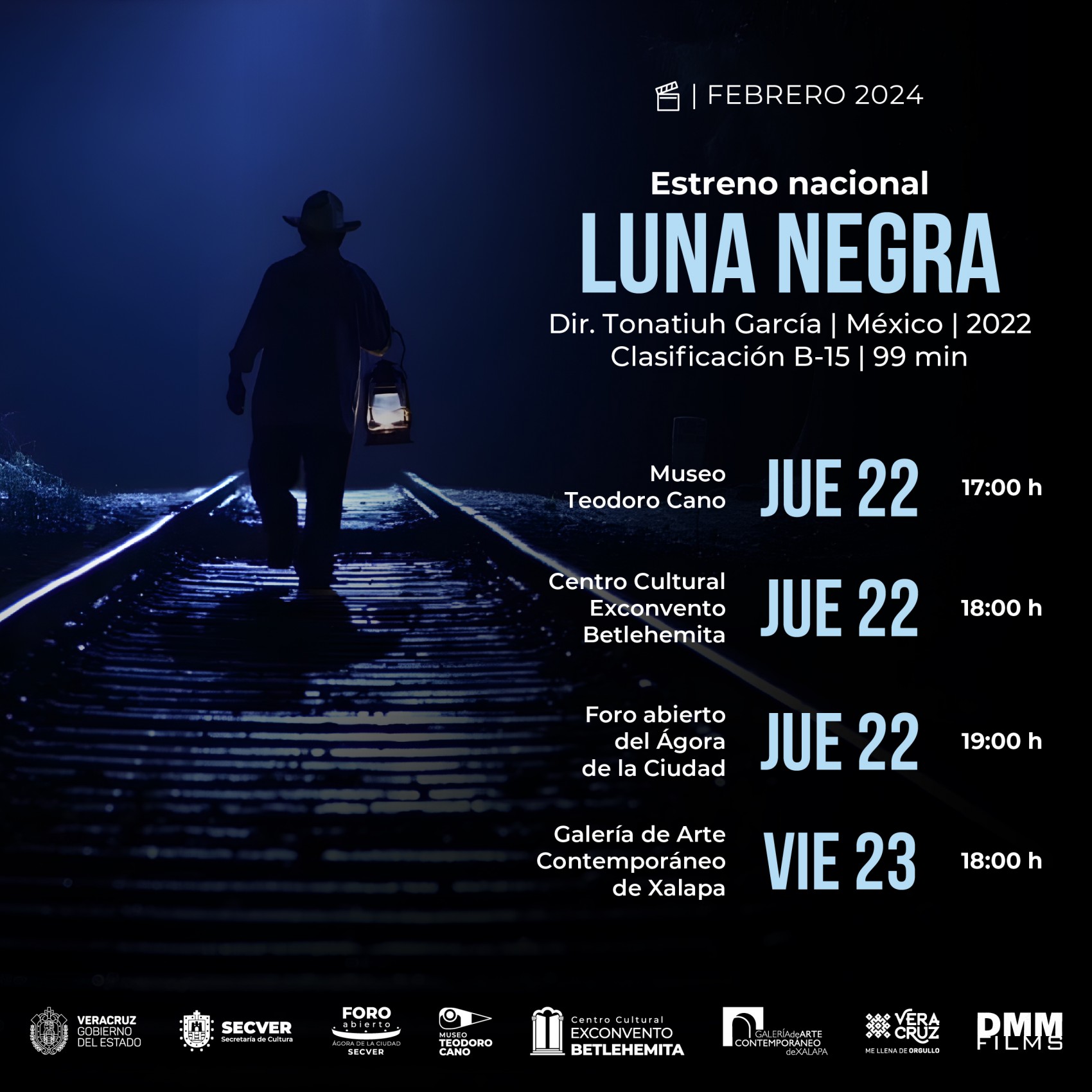 Premier nacional de Luna Negra. El llanto de un río, galardonada película veracruzana