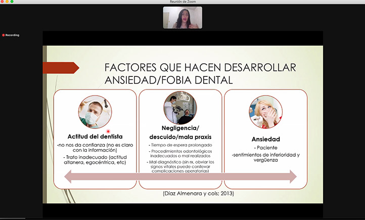 Miedo, ansiedad y fobias, enemigos de la salud dental: Andrea Sánchez Carlos Hugo Hermida Rosales