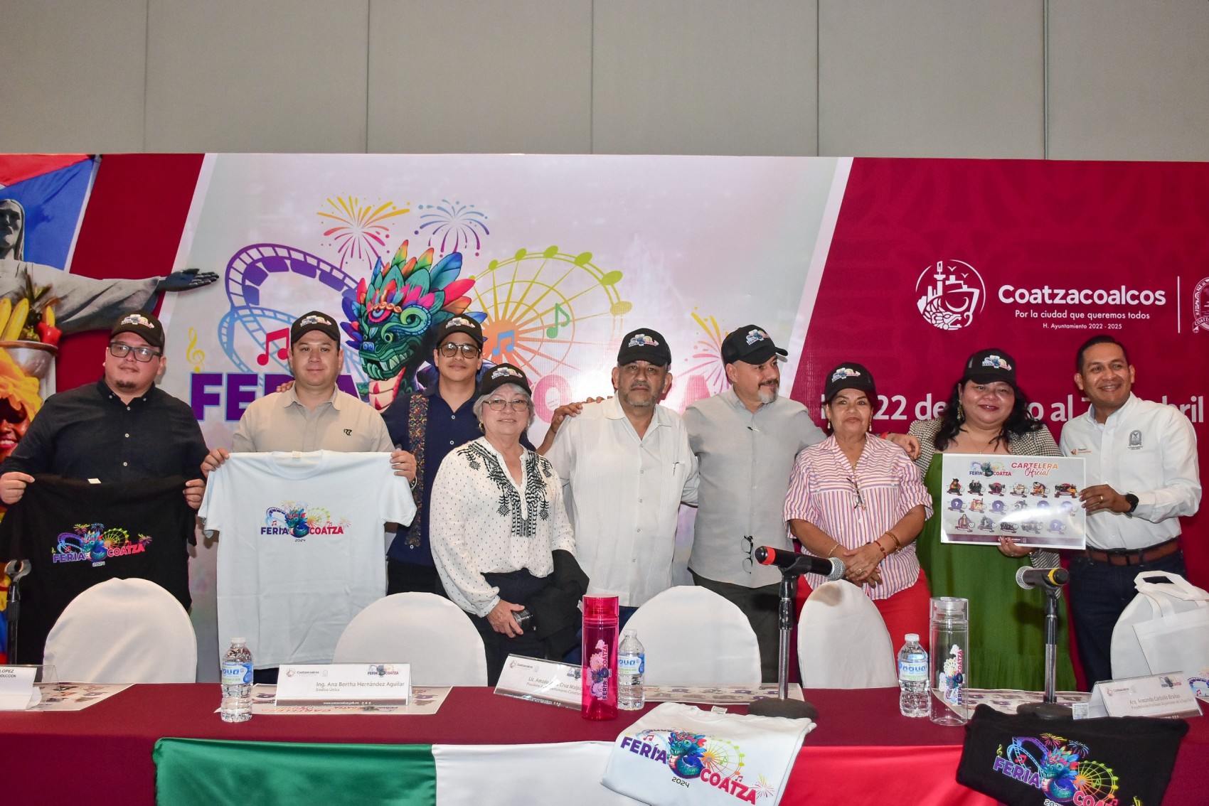 Belinda, Banda MS, Danna Paola, Matisse, Pesado y Panteón Rococó, en la Feria Coatza 2024