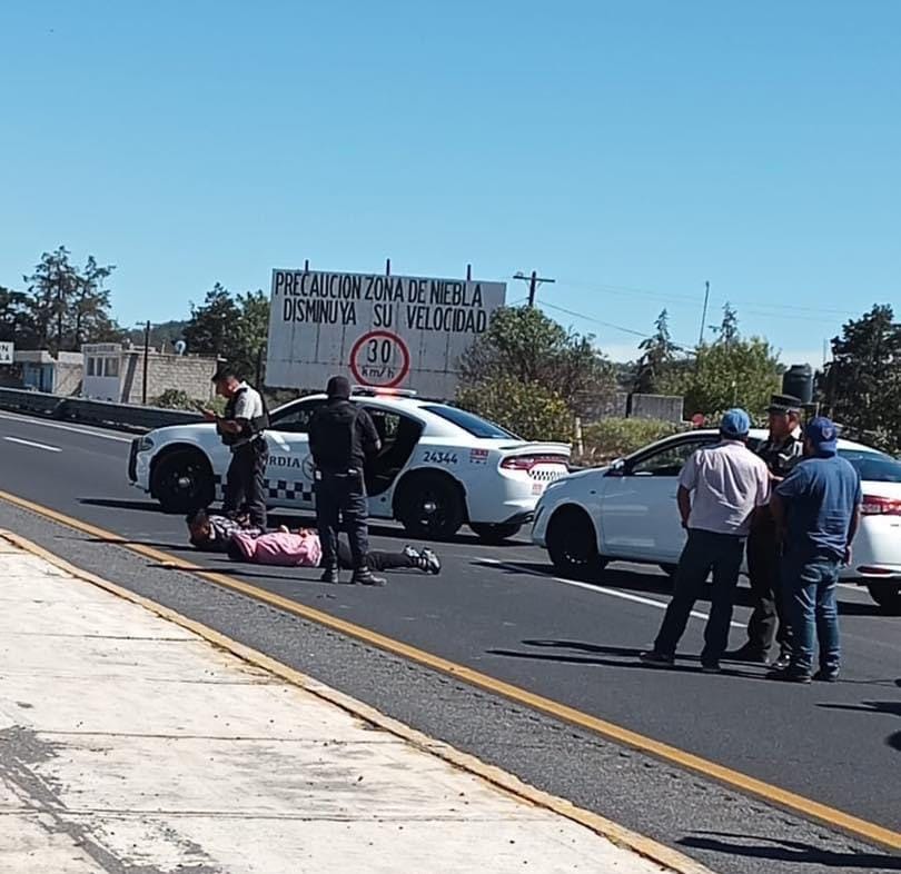 Detienen a dos presuntos asalta tráileres en la autopista Orizaba-Puebla