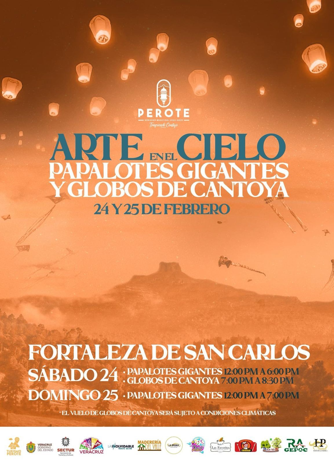 Festival de papalotes gigantes en Perote este fin de semana