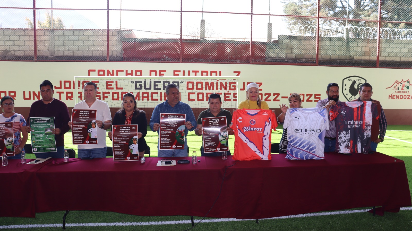 Este sábado inauguración de canchas deportivas en Ciudad Mendoza
