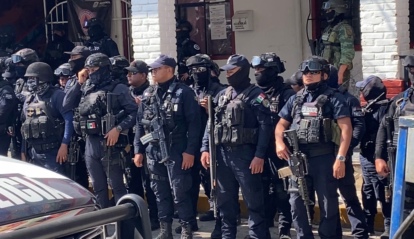 Fuerzas de seguridad patrullan el municipio de Acultzingo para frenar hechos delictivos