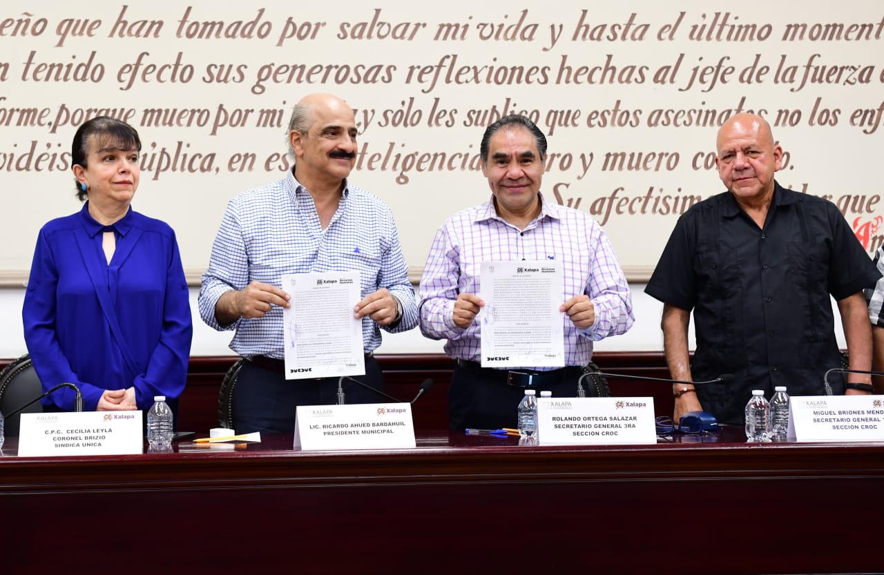 Se conjura huelga en el Ayuntamiento de Xalapa