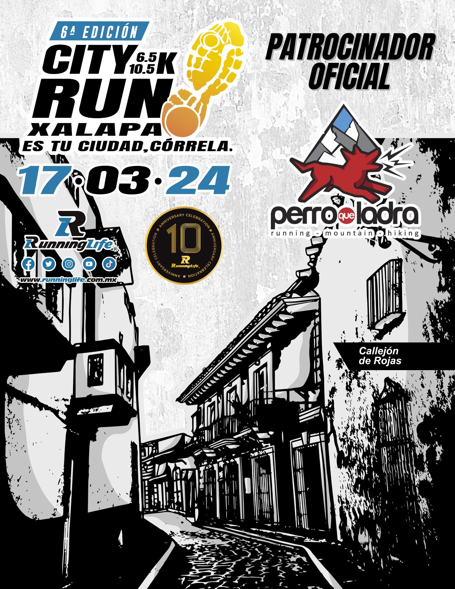City Run Xalapa 2024 el próximo 17 de marzo en el corazón de la capital